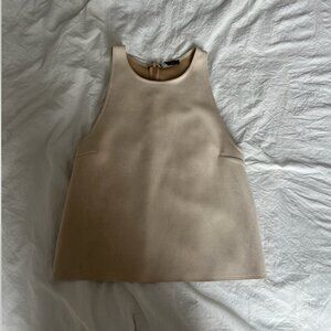 ZARA FAUX SUEDE TANK